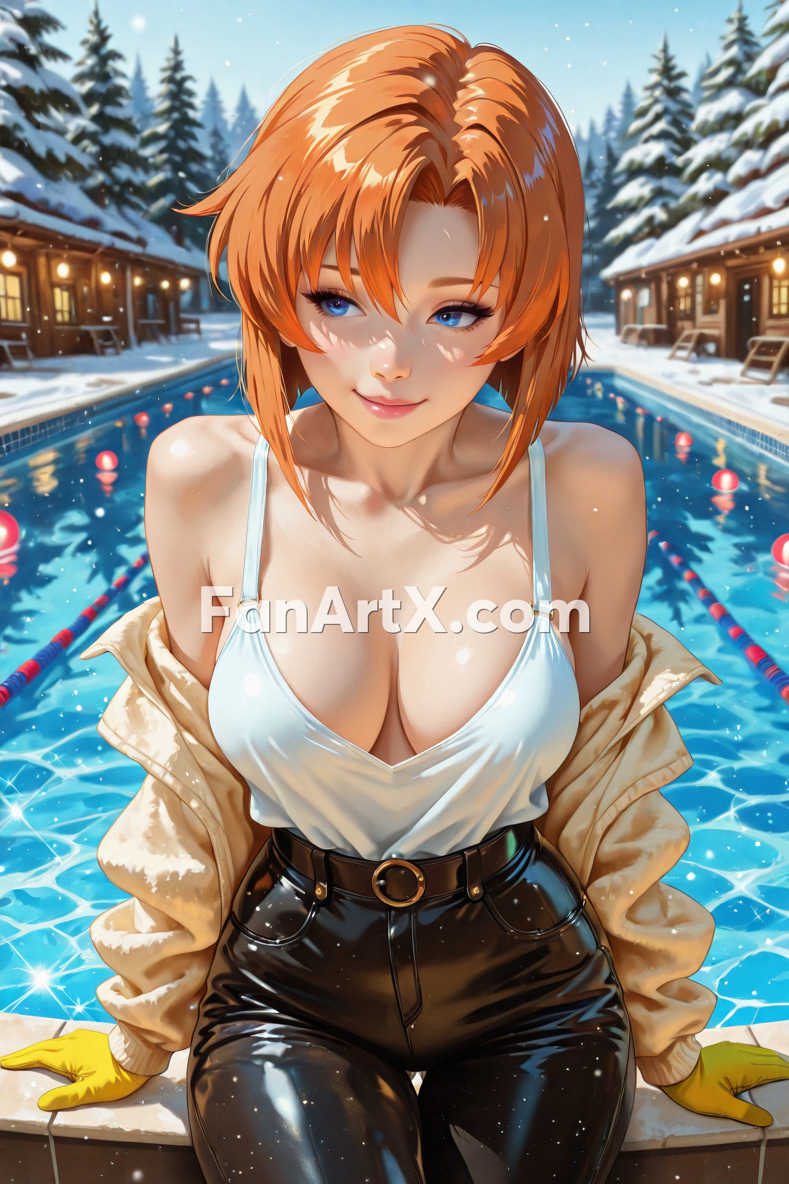 Rena Ryuugu Fanart - Rena When They Cry character 3790715